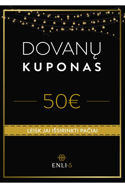 50€ Dovanų kuponas